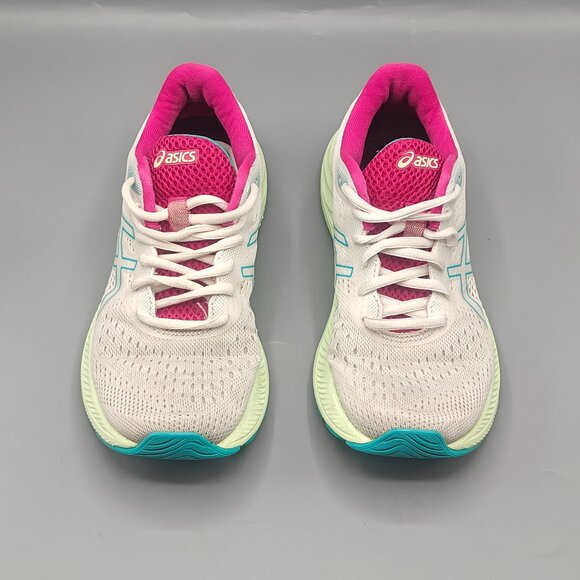 Asics Gel Excite 8 1012A916 White Running Shoes Sneakers Women's - Picture 3 of 11